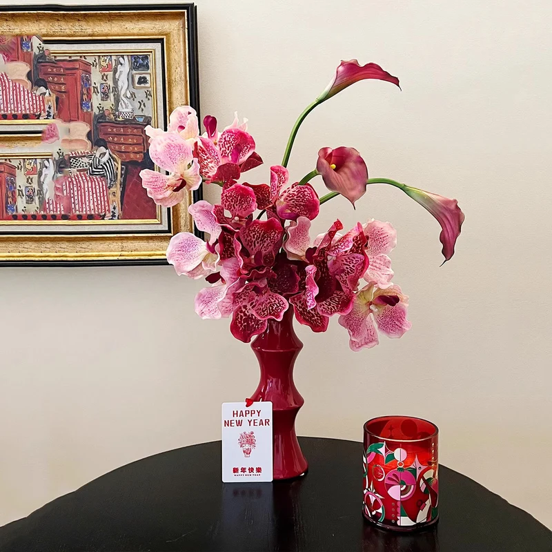 Elegante Orchideenstrauß Arrangements