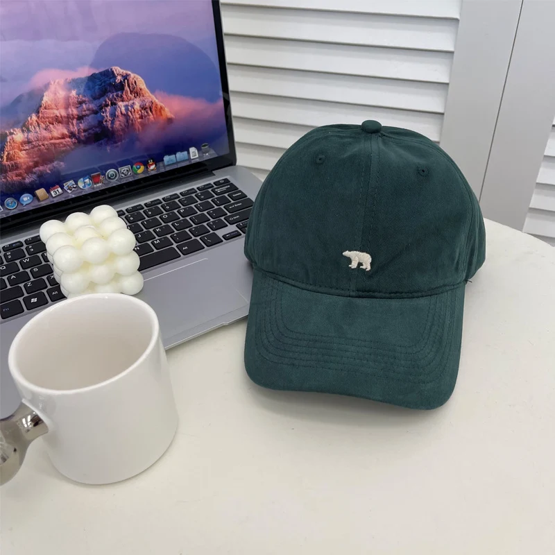Damen Lässige Baumwoll-Baseballkappe mit Stickerei Skanto