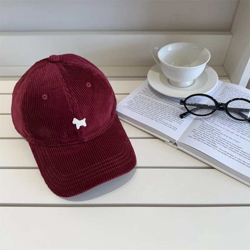 Baseballkappe aus Cord für Damen Skanto
