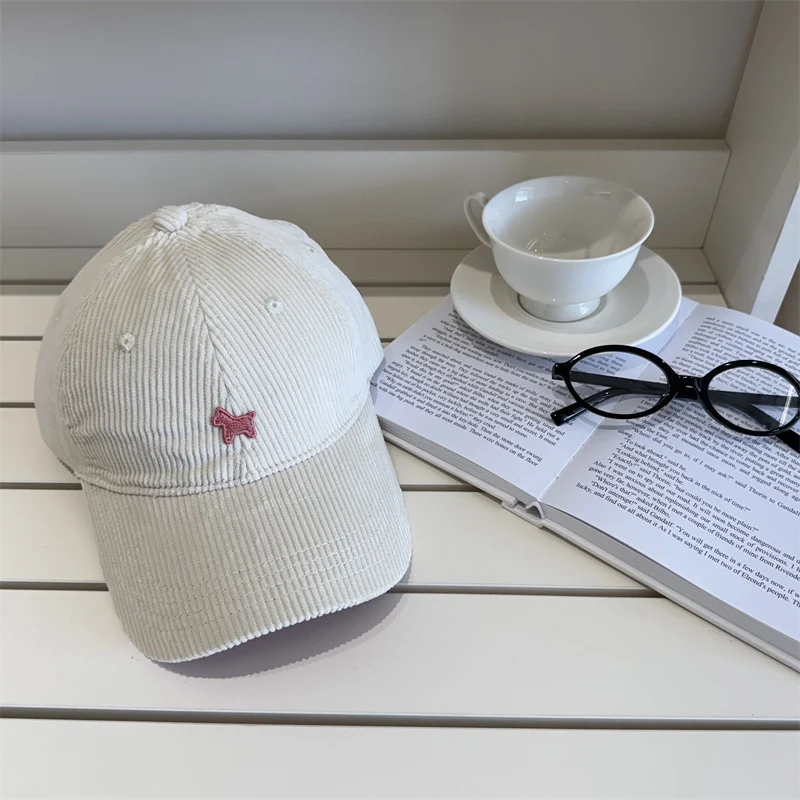 Baseballkappe aus Cord für Damen Skanto