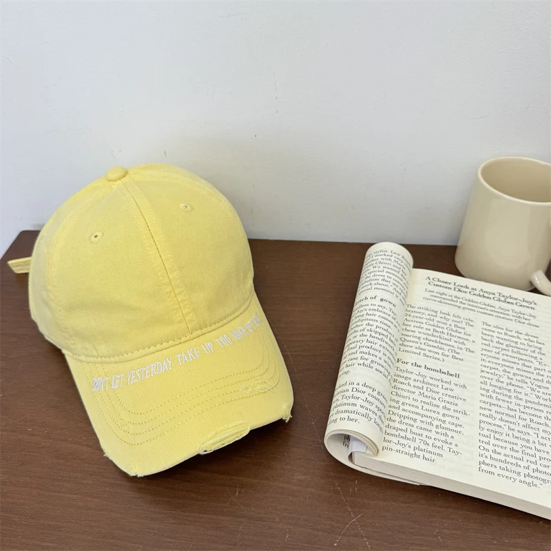 Vintage Distressed Baseballkappe für Herren Skanto