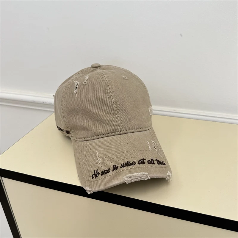 Vintage Distressed Baseballkappe für Herren Skanto