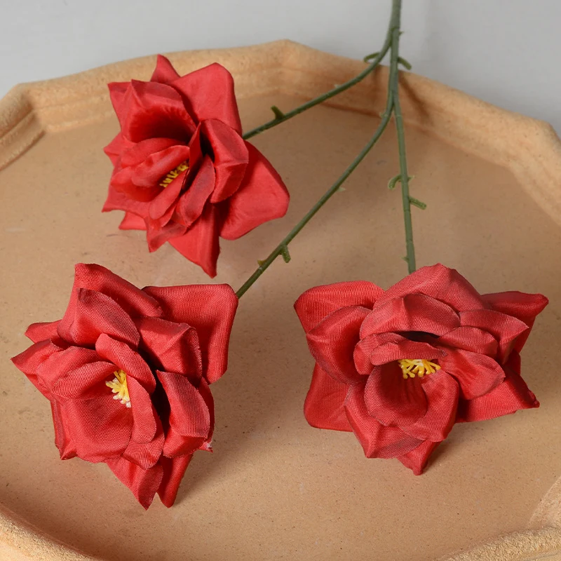 Elegante Seidenblumenstiele