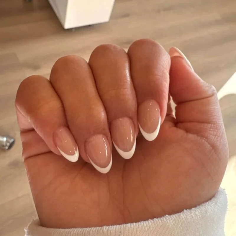 Französische Spitze Gel-Nagelkunstverlängerungen