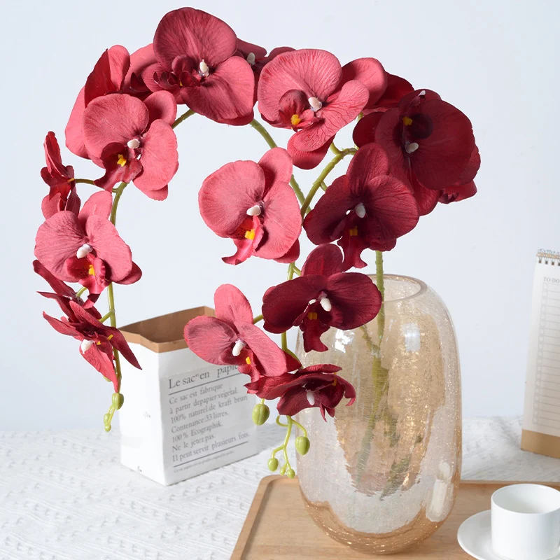 Elegante künstliche Orchideenstiele