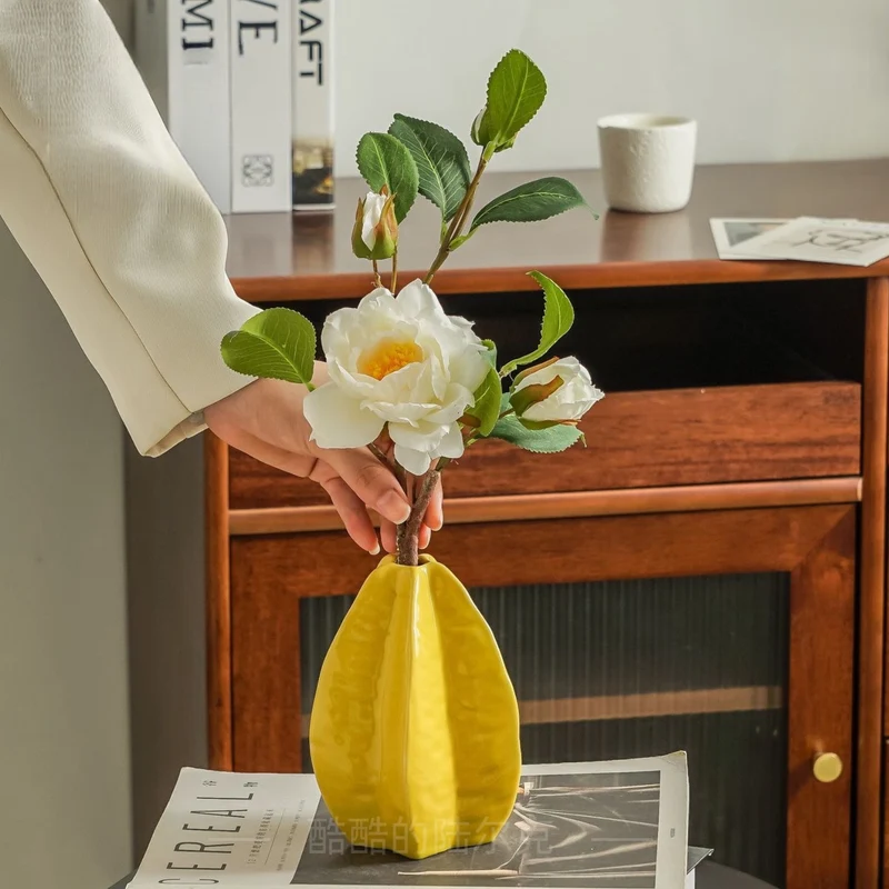 Elegante dekorative Blumenvase