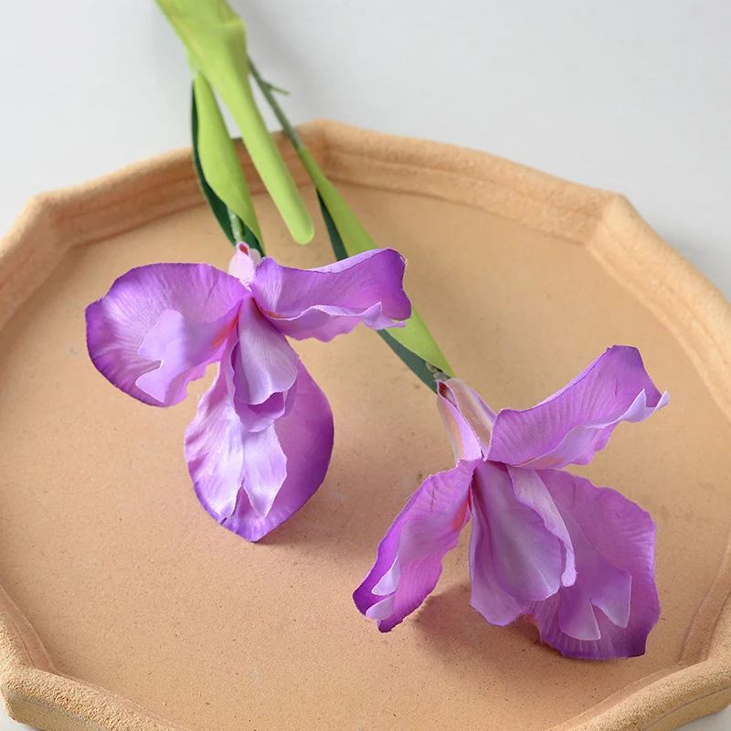 Elegante künstliche Orchideenstängel Dekoration