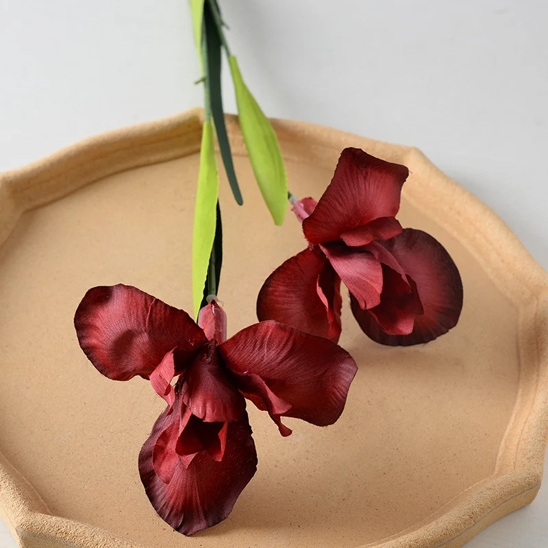 Elegante künstliche Orchideenstängel Dekoration