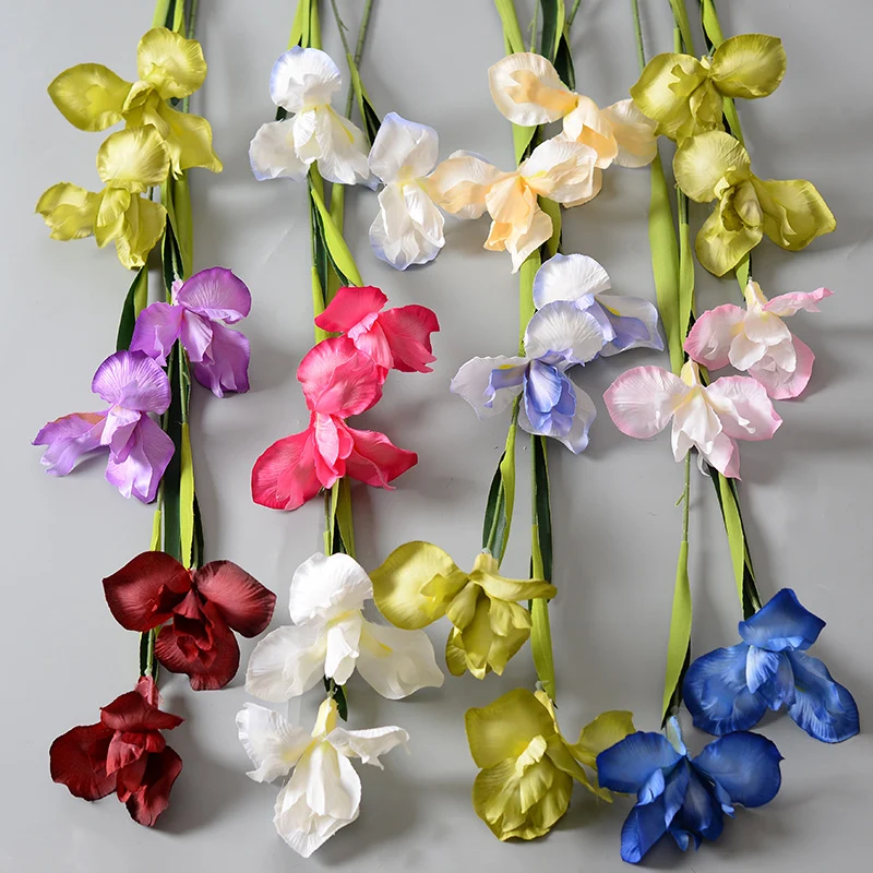 Elegante künstliche Orchideenstängel Dekoration