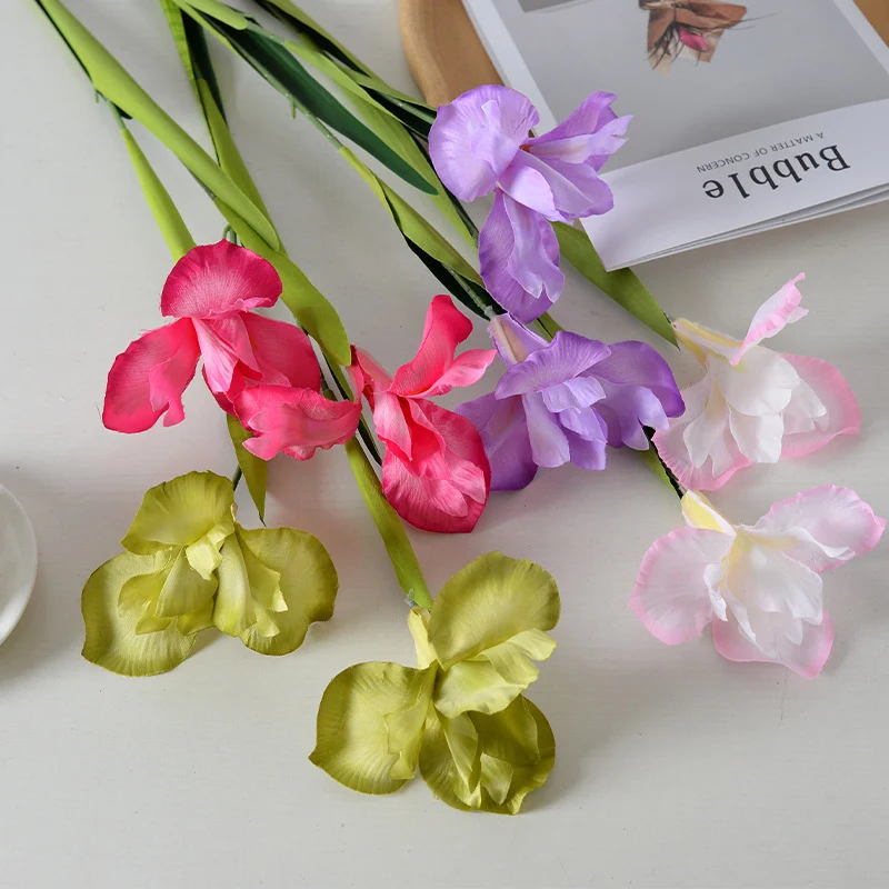 Elegante künstliche Orchideenstängel Dekoration