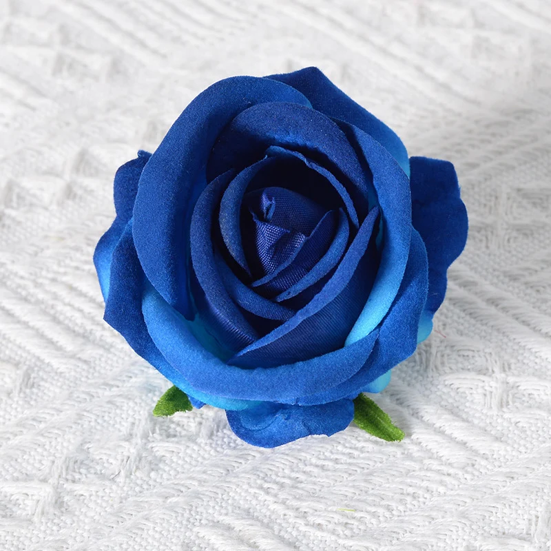 Dekorativer Samt Rose Pins Brosche