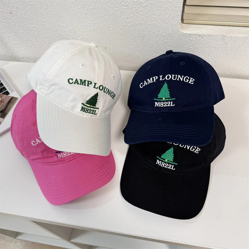 Herren Bestickte Baseballkappe mit Camp-Logo Skanto