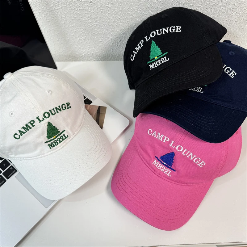 Herren Bestickte Baseballkappe mit Camp-Logo Skanto