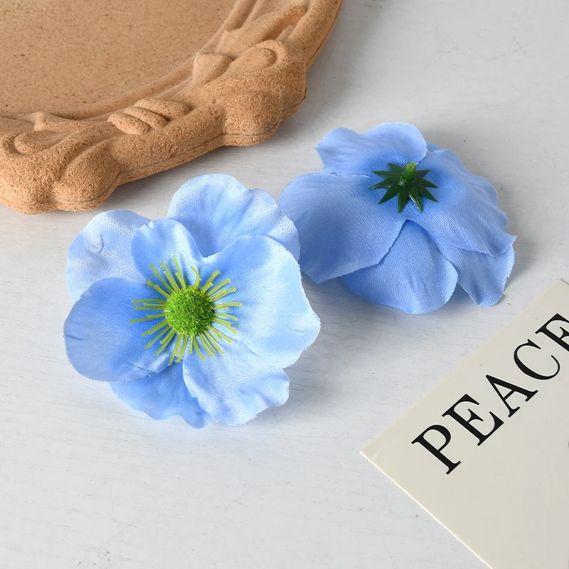 Elegante Stoff Blumen Haarschmuck