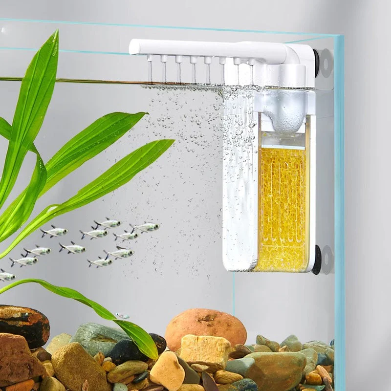 Leiser Wand-Aquariumfilter | Skanto