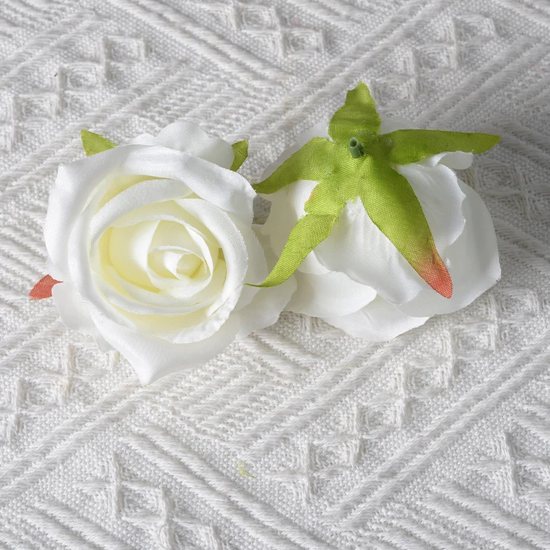 Eleganter Stoff Blumen Haarclip