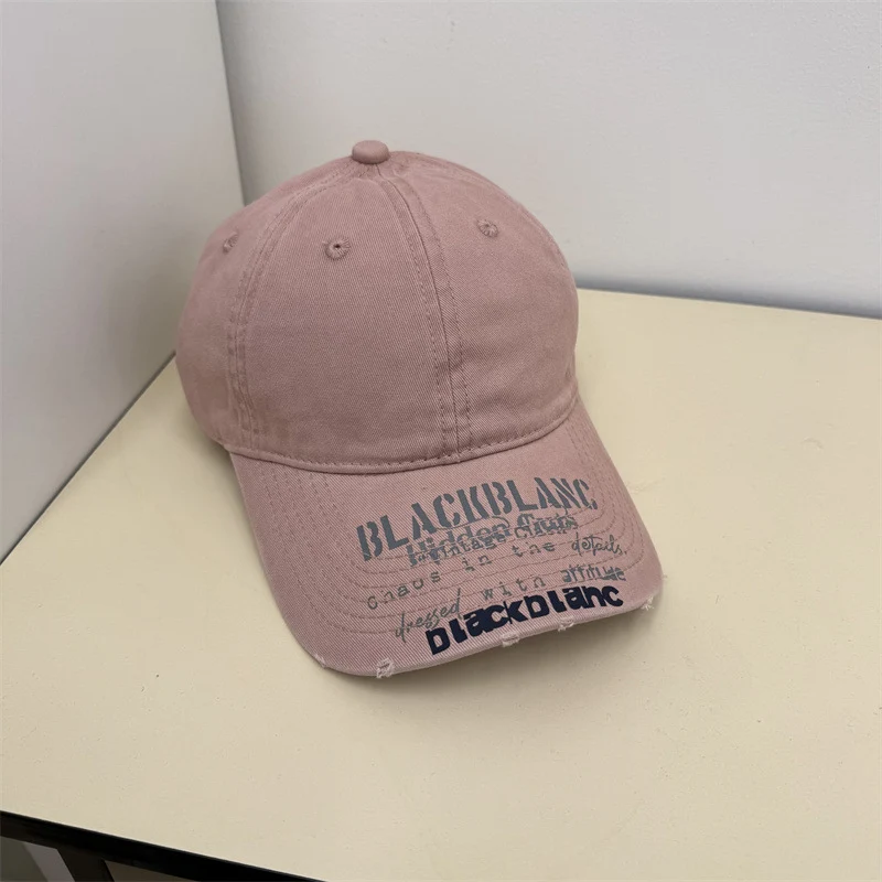 Herren Used-Denim-Mütze mit Grafik Skanto