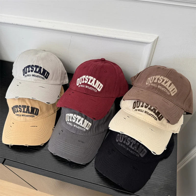 Herren Baseballkappe mit Used-Grafik Skanto 1783922124