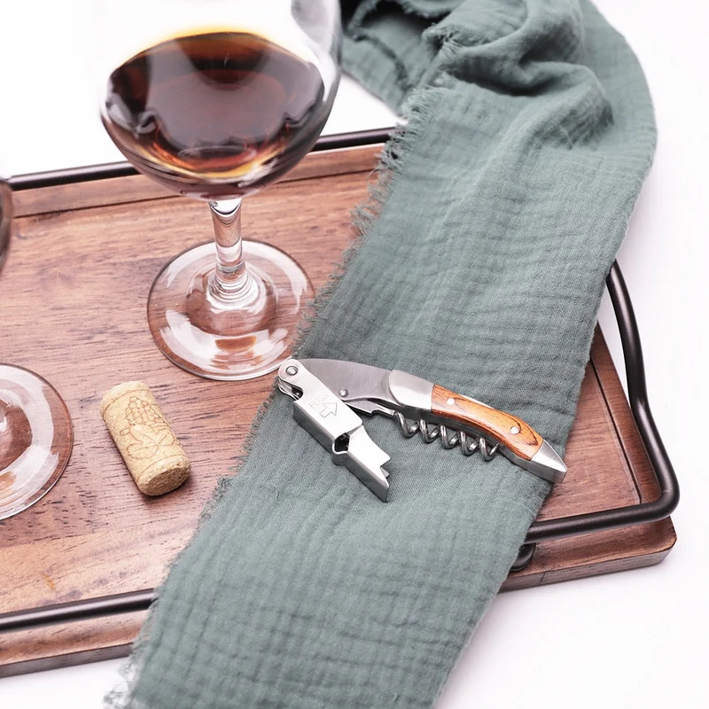 Flaschenöffner und Folienabschneider Geschenk für Weinliebhaber Weinkorkenzieher | Skanto