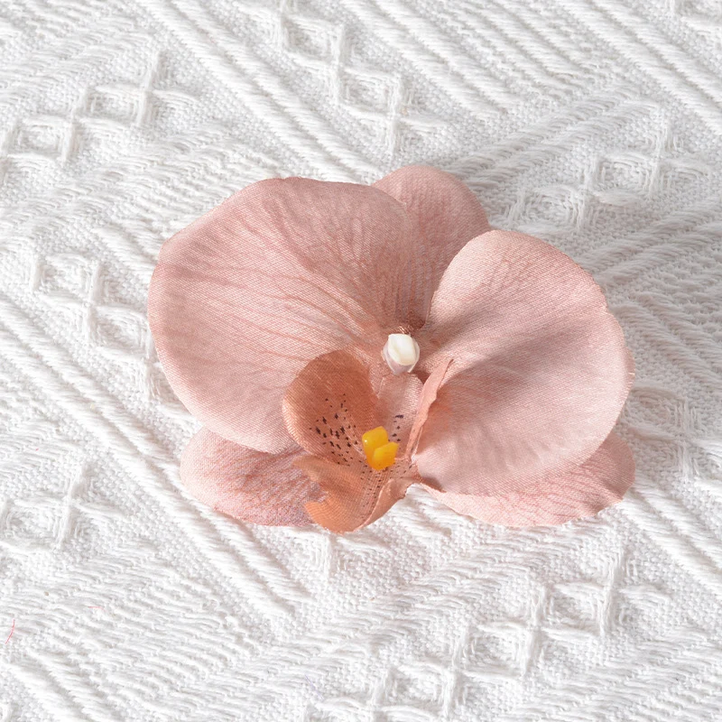 Elegante künstliche Orchideen-Haarspange
