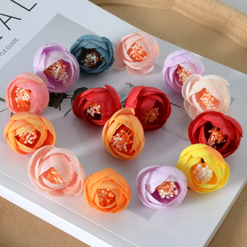 Dekorative Seidenblumen-Haaraccessoires