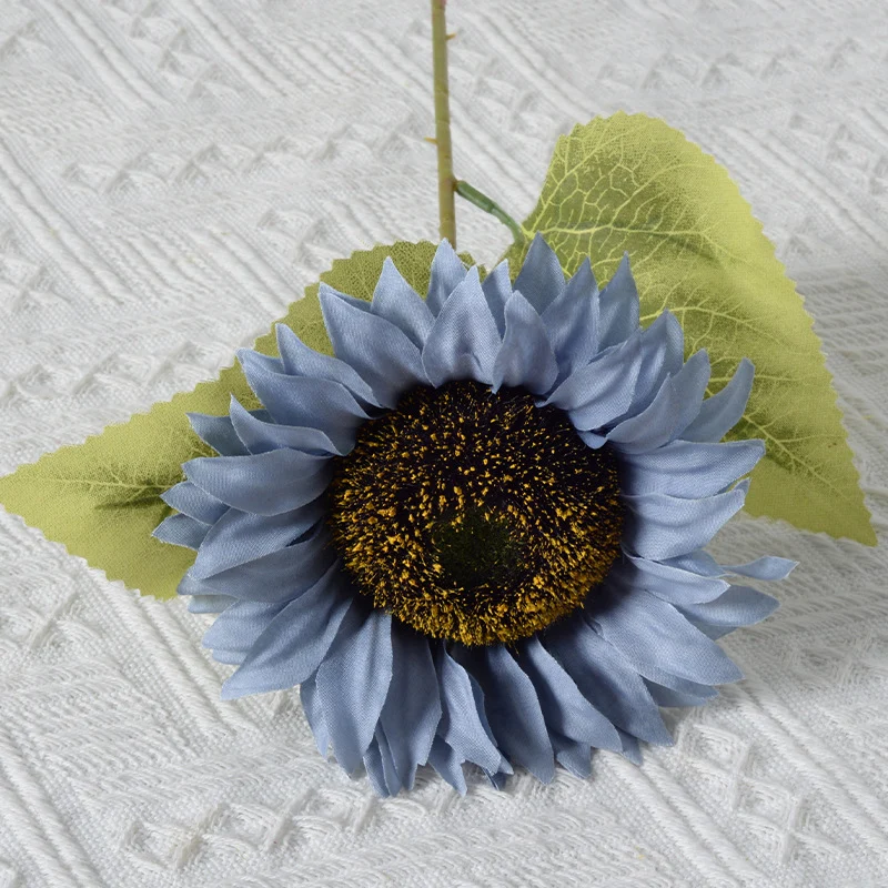 Dekorativer Stoff Sonnenblumenstängel