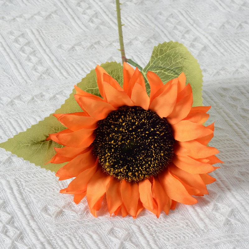 Dekorative Stoff Sonnenblumen Akzent