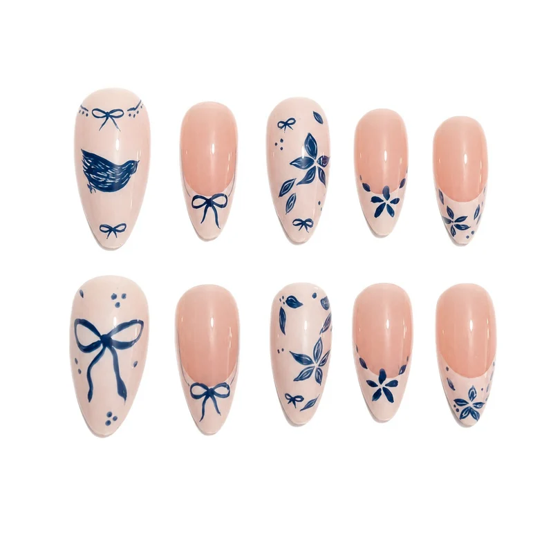 Blumen Decorative Gel Nagelverlängerungen