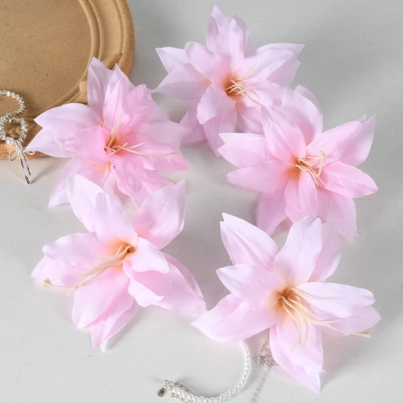 Blumenakzent Haarspange