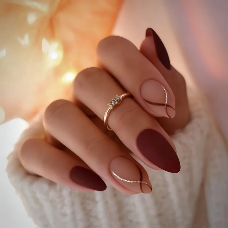 Festliches Feiertags-Nagelkunst-Set