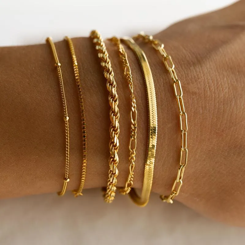 Skanto | 6er-Pack Klassisches Armband-Set