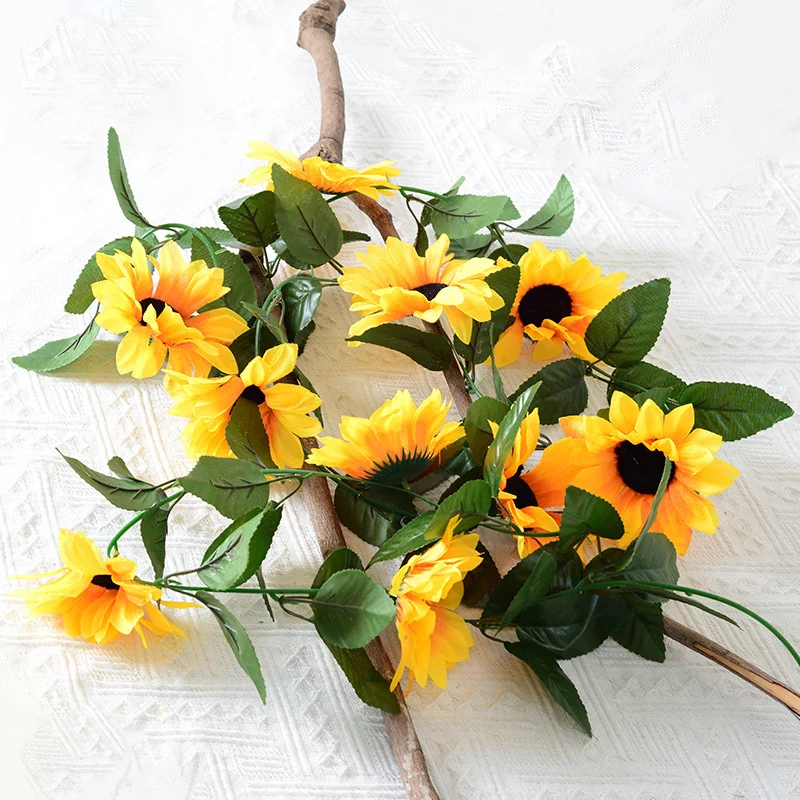 Sonnenblumen Blumenkranz Dekoration