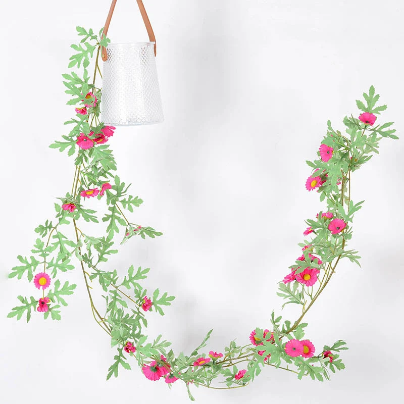 Dekorative Blumenvine Girlande