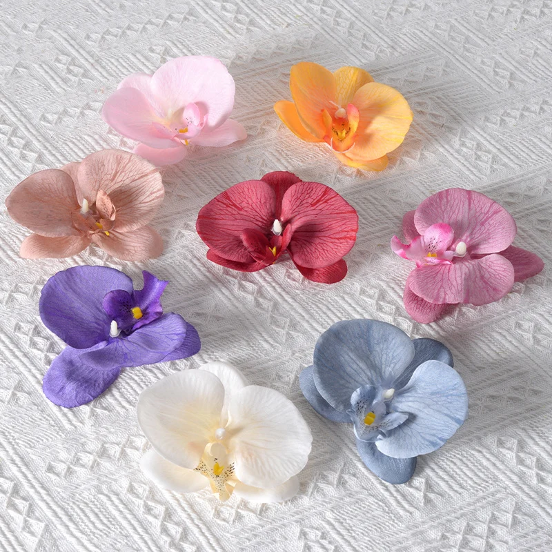 Elegante Seidenorchideen-Haaraccessoire