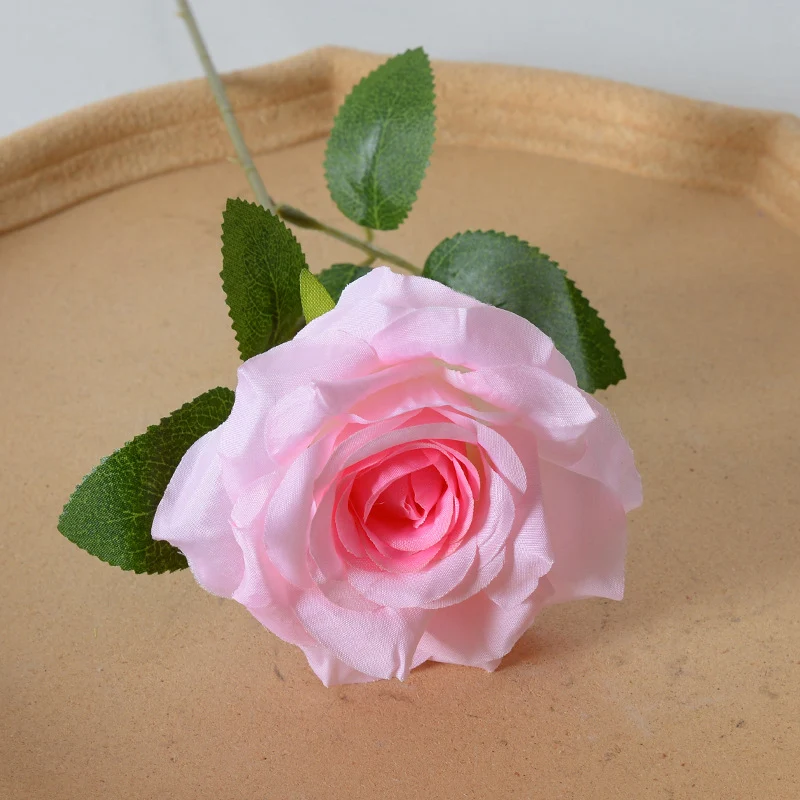 Elegantes Seiden schwarzes Rose Haaraccessoire