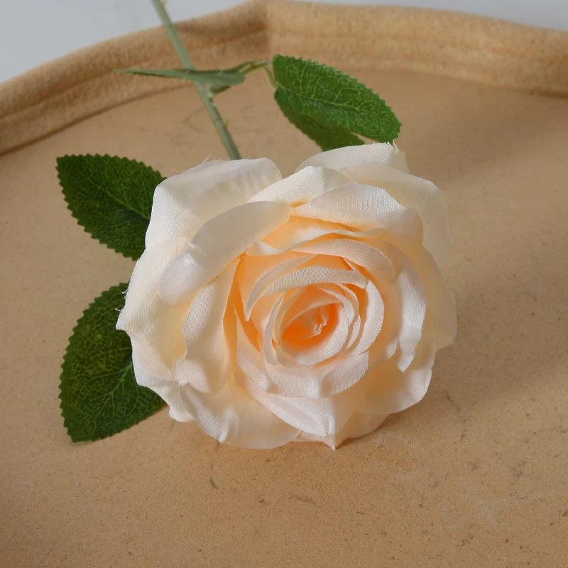 Elegantes Seiden schwarzes Rose Haaraccessoire