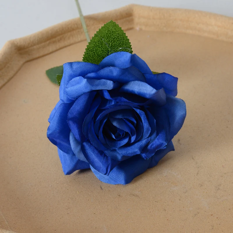 Elegantes Seiden schwarzes Rose Haaraccessoire