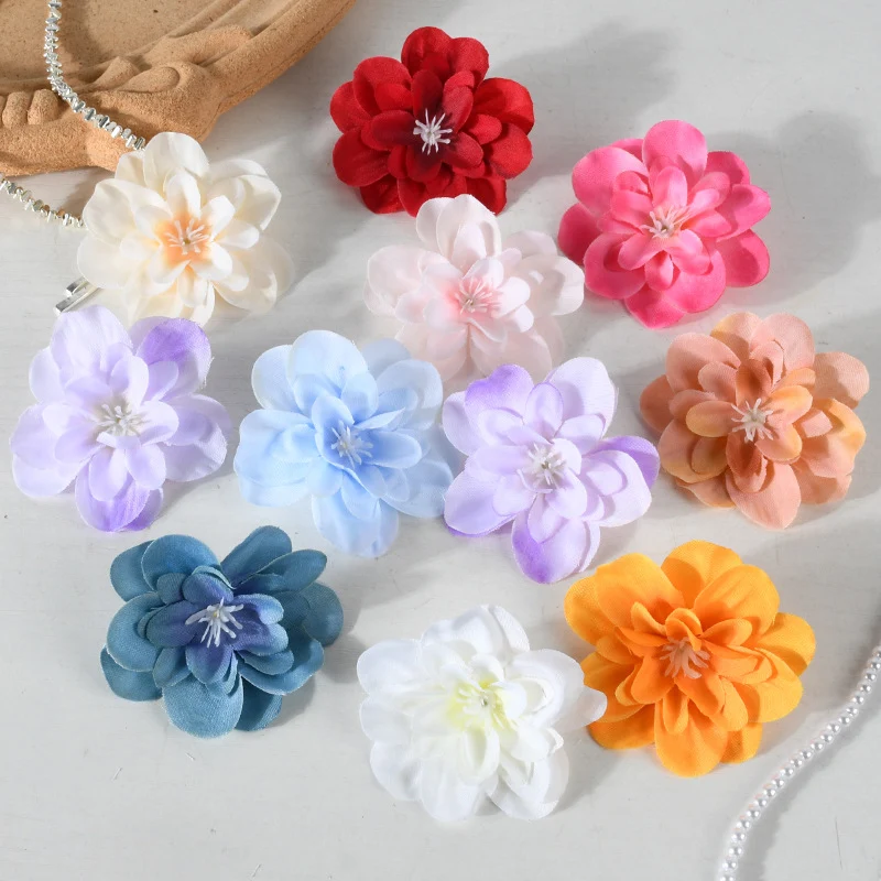Elegante florale Haarklammern