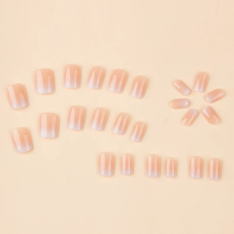 Elegante Ombre Druck-Nägel