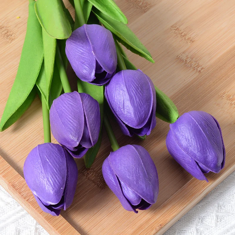 Realistischer Künstlicher Tulpenstrauß