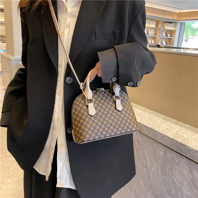 Strukturierte Designer-Handtasche