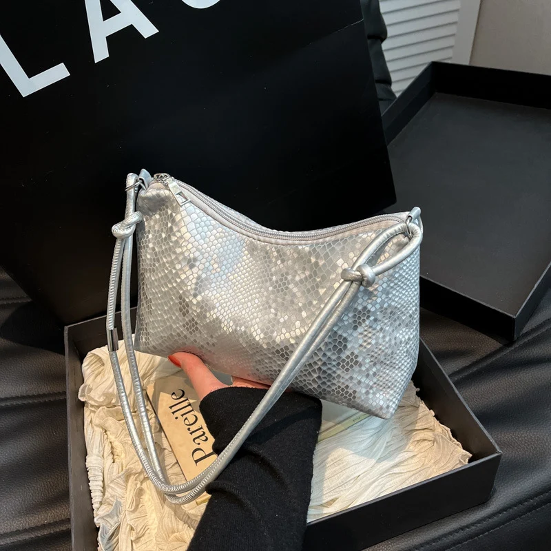 Schlangendruck Abendhandtasche