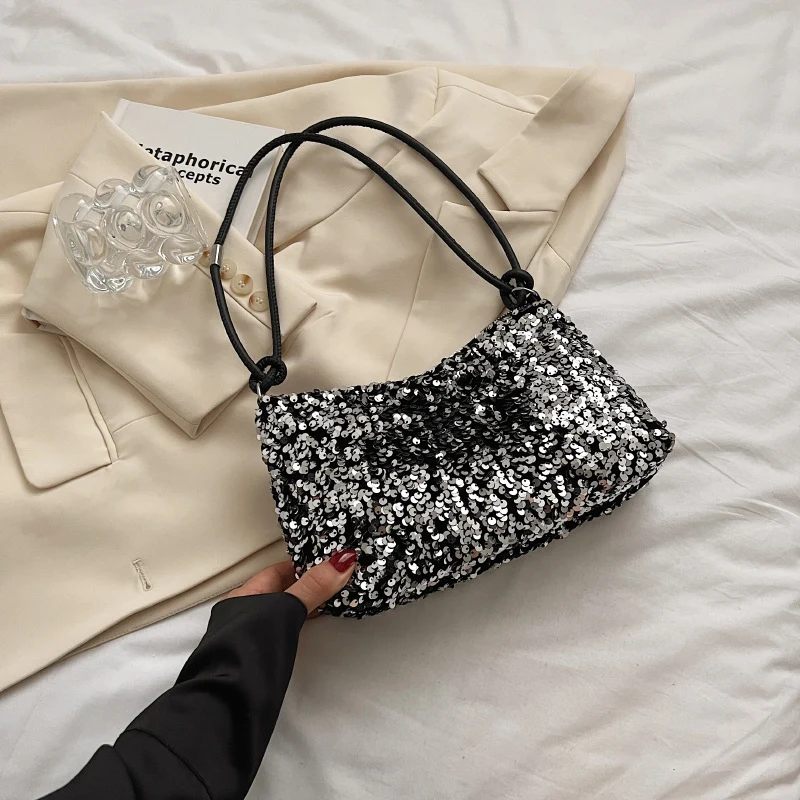 Pailletten Abendhandtasche