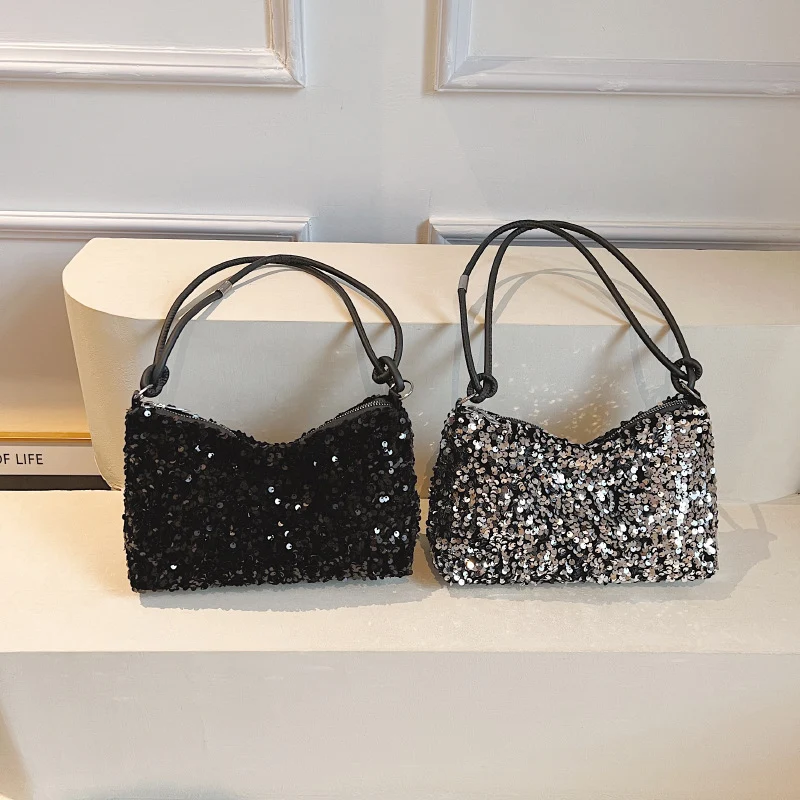 Pailletten Abendhandtasche