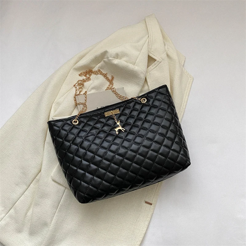 Gepolsterte Schulter-Handtasche