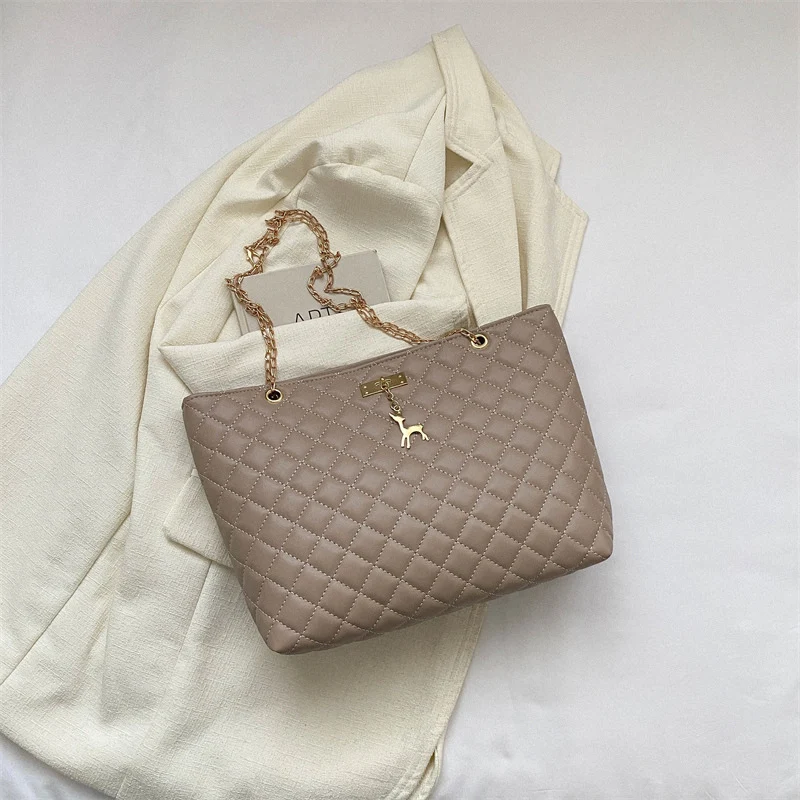 Gepolsterte Schulter-Handtasche