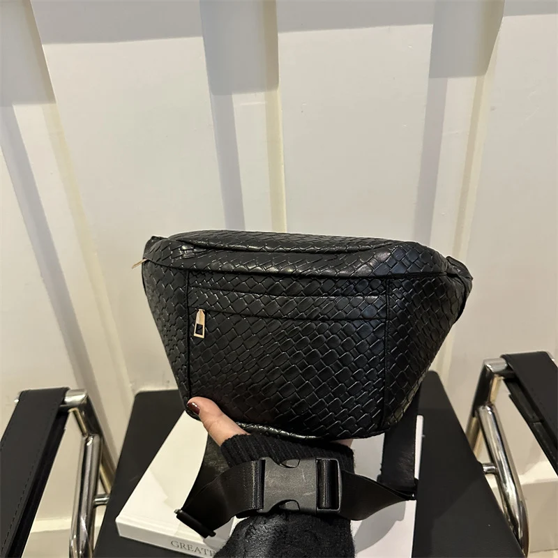Stylische Woven Bauchtasche