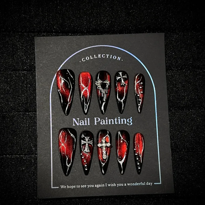 Gothic Artistry Press-On Nail Set