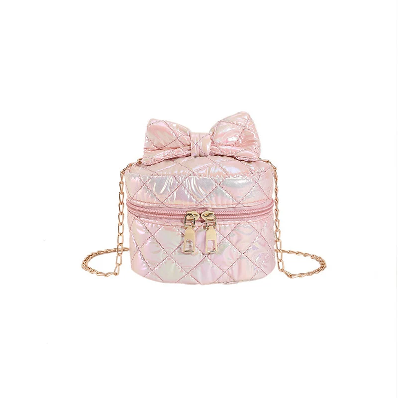 Gepolsterte Mini-Handtasche mit Schleifendetail