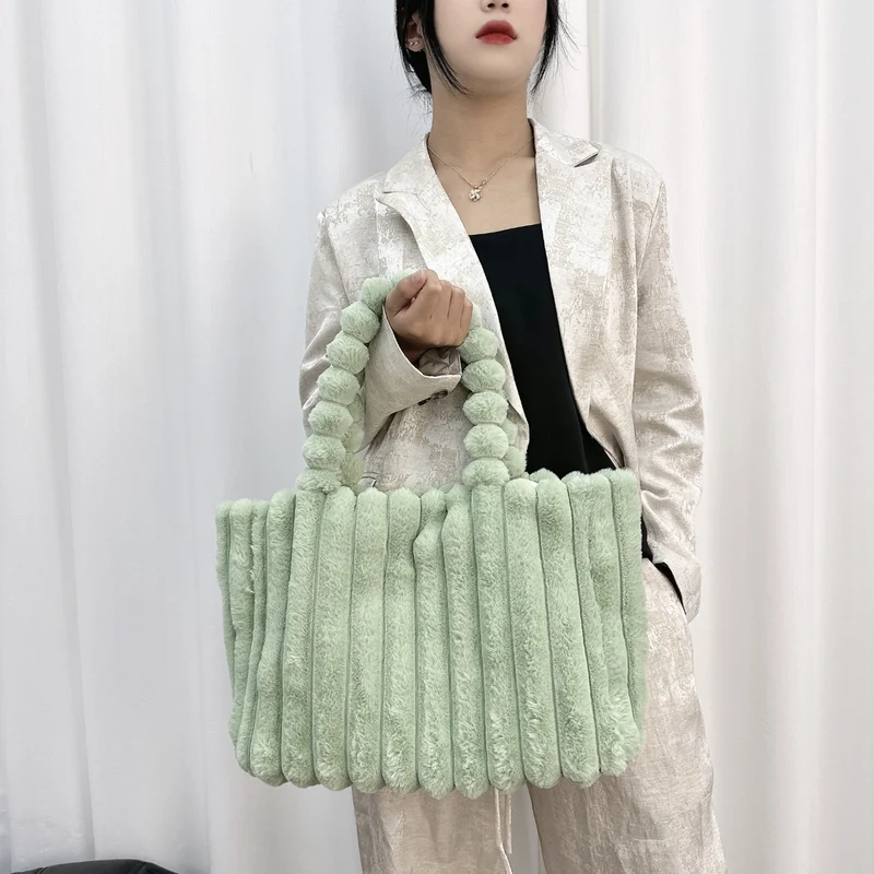 Plüsch Kunstfell Tasche